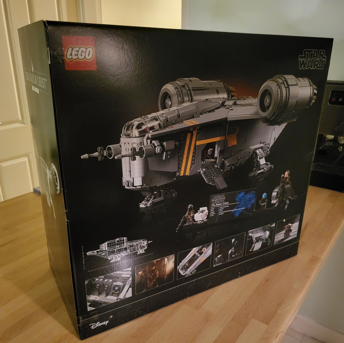 led0073's tweet photo. I may have done a bad or good thing! Either way I can't wait to start building it. #LegoStarWars #Lego #legorazorcrest https://t.co/PWnpmlSeDt