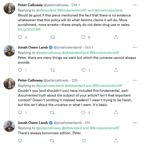 equalityAlec's tweet photo. THREAD.  The screenshots below are a brief exchange between a public defender and a reporter.  I think the incident has important lessons. https://t.co/06ukjhnFvc