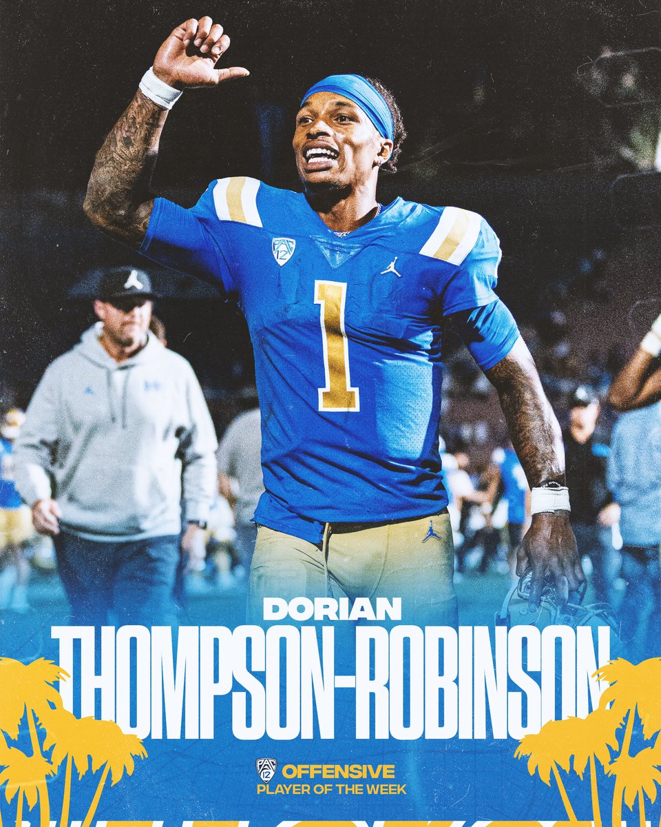 🏆 Pac-12 Offensive Player of the Week 🏆