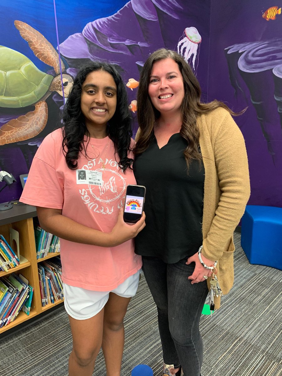 FittsLibrary's tweet image. Shout out to this amazing high schooler and former Riddle student for reading aloud her very own book about needs and wants to some first graders today. @riddleelem #fisdmadetoshine @FISD_Libraries