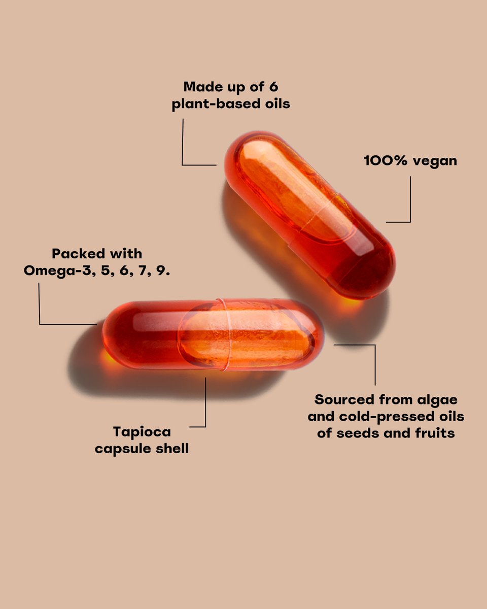 juiceplus's tweet photo. Orange you glad it's Fall?! Add a pop of color to your October with our vegan Omega Blend Capsules, that's made up of 5 essential omega-fatty acids, delivers a wide range of benefits and sourced entirely from plants and no 🐟! https://t.co/U8PJdrS5kx https://t.co/aba3BNPo6J