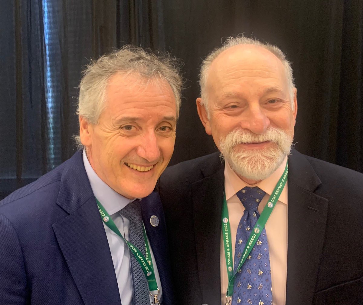 videojsportsmed's tweet photo. Editor in Chief Bruce Reider just returned from #APKASS #TOSSM. He met up with Dr. Jaques Menetrey of @hirslanden and @ESSKA_society and the Oct. guest on Easy Reider, and Dr. Eiji Ioti who appeared on the @AOSSM_SportsMed podcast last year. Listen at https://t.co/3DkHXIAyGU https://t.co/lmlfYdStEV