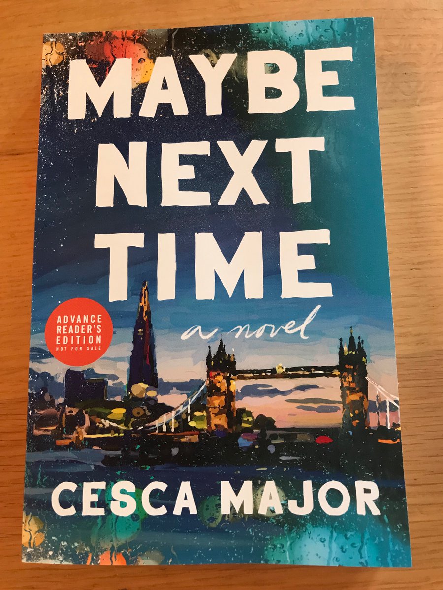 CescaMajor's tweet image. US COVER REVEAL!! So, so, so brilliant to get a box of advanced reader proofs from 🇺🇸 @WmMorrowBooks - I love the direction they’ve gone in. MAYBE NEXT TIME out in March 2023. UK cover reveal coming later this week…….. 👀 #MaybeNextTime #USbooks