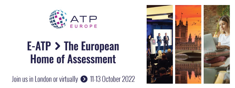 The 2022 E-ATP Conference is only a week away! Don't miss out on the opportunity to attend the largest assessment focused community event in Europe!

Register now: eatpconference.org/register.aspx