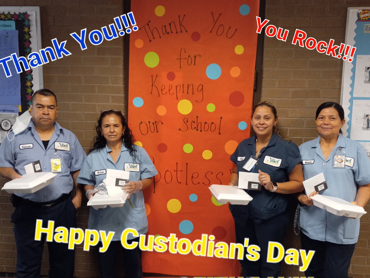 VJones_ELA's tweet photo. Our @Martin_Mustangs are so grateful to have such hardworking people apart of the team. Thank you for keeping our school spotless!! @DrTLSha @arreola3deisy https://t.co/FcvmzE6DWi