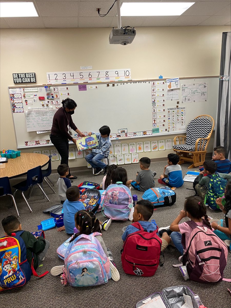 Student council read to Pre-K-2nd grade today in honor of Hispanic Heritage Month.  Seeing their faces after they read was priceless. Next up, is our Hispanic Heritage Month living wax museum! Representation Matters!