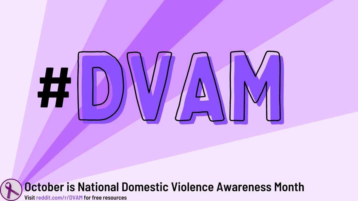 r__DVAM's tweet photo. October is #DVAM. Share your best practices and resources to prevent #domesticviolence! 

https://t.co/guqKMW4zUX https://t.co/5wu772Cr4S