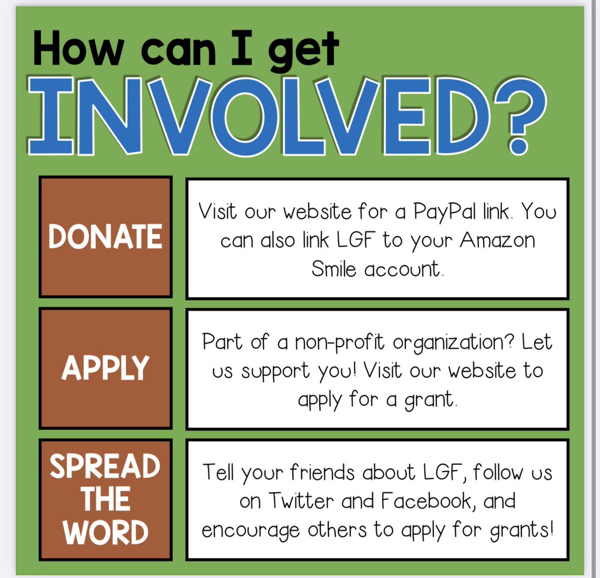 _LGFoundation's tweet image. What is LGF and how can I get involved? Read to find out!

#LiveLikeLuke