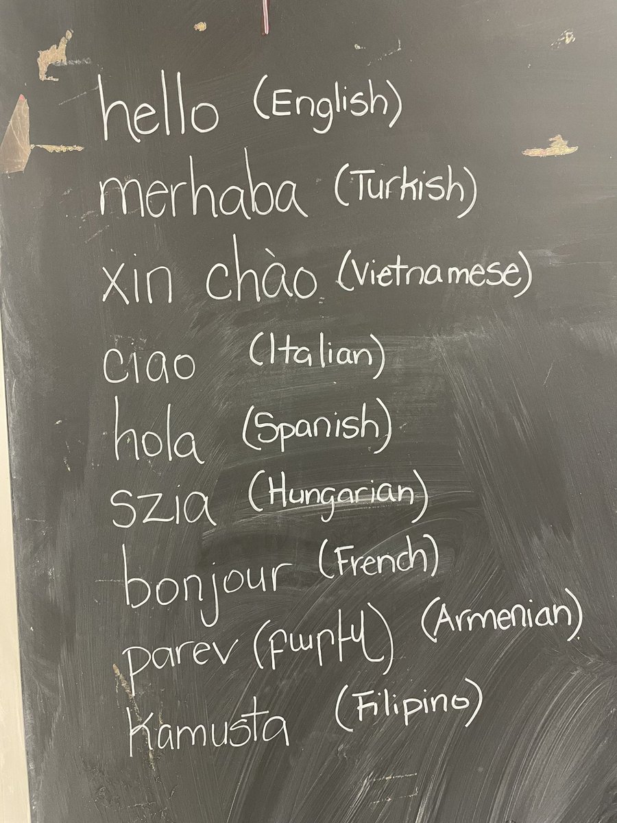 The many ways we say hello in our class. Diversity is beautiful 💕 <a href="/tdsb/">Toronto District School Board</a> <a href="/LC2_TDSB/">Learning Centre 2</a> <a href="/BlaydonPs/">BlaydonPS</a>