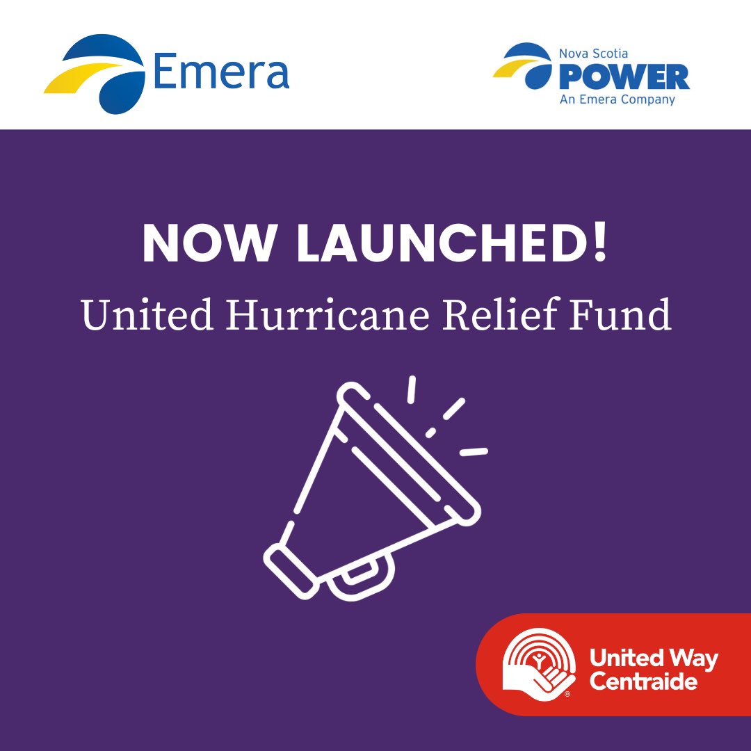 UWHalifax's tweet photo. Natural disasters like hurricanes disproportionately impact people living in poverty. 

That’s why @EmeraInc and @nspowerinc contributed an initial $250,000 to launch the United Hurricane Relief Fund. https://t.co/kmqOwm8tOk