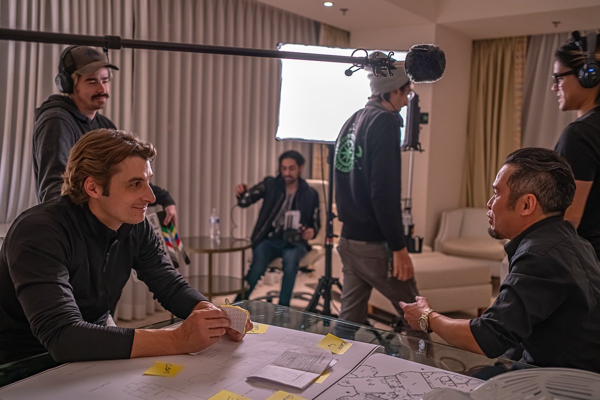 BlackRavenFilms's tweet photo. #actionactionthemovie #behindthescenes #lasvegas https://t.co/afSl59i1it