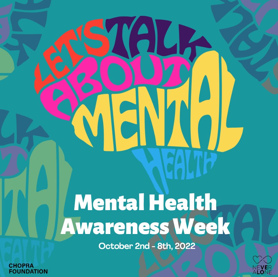 It's #MentalIllnessAwarenessWeek!

We all have mental health. To those managing a mental health condition:

💙 You are not alone
💙 Help is available
💙 You are loved
💙 Be patient with yourself
💙 You can get through this

Connect with us at: neveralone.love