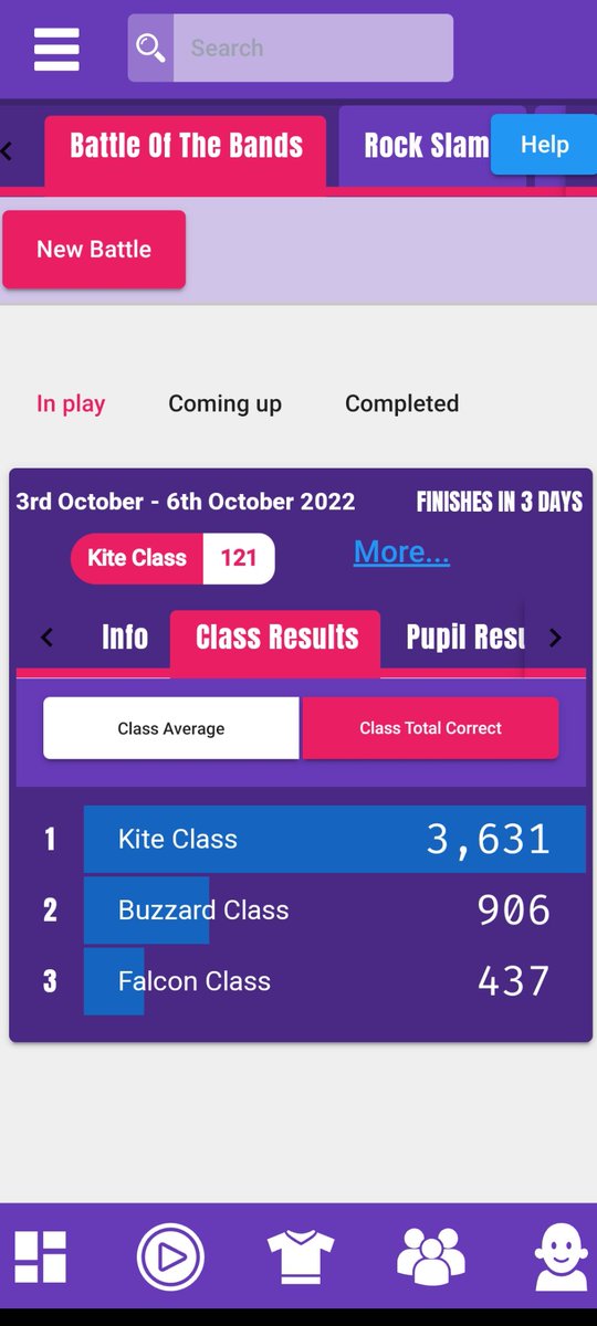 smith2020_mrs's tweet photo. @SwingatePrimary 

Wow!!!!! Kites are on 🔥 and it's only day 1 of the Year 4 TT Rockstar battle.

Keep going Buzzards and Falcons. You are all doing an amazing job!! 🎸🤘 https://t.co/h6moHas9el