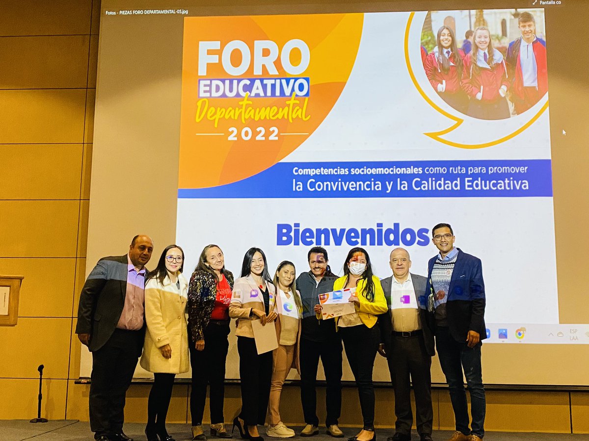 SecEducaCundi's tweet photo. Felicitamos también a cada una de las experiencias ganadoras de cada provincia que nos acompañaron en el #ForoEducativoDepartamental 2022🧩 #Cundinamarca #RegionQueProgresa en Educación ✏️ https://t.co/oSkMVd0uyc