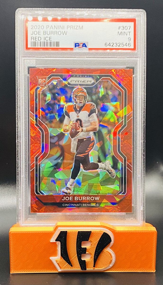 ChaseCards5's tweet photo. Joe Burrow Optic Aqua /299 PSA 9 $425

Joe Burrow Spectra RPA /75 PSA 9 $1000

Joe Burrow Prizm Red Cracked Ice PSA 9 $200

All prices shipped! Reasonable offers will be considered!

@sports_sell https://t.co/L6AKh08Evi