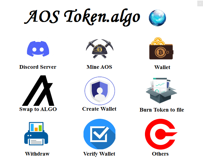 AOSToken_Algo's tweet image. Our mining app is 70% done. Releasing soon. We will drop a link to verify mining wallet. First 10 traders to traders to verify will get an airdrop when we launch. @YieldlyFinance @XTZ_ESPORTS  @AkitaInuASA @doggycoinasa  @ButtCoinASA  @oct @algo_stake @algo_stake  @Algorand