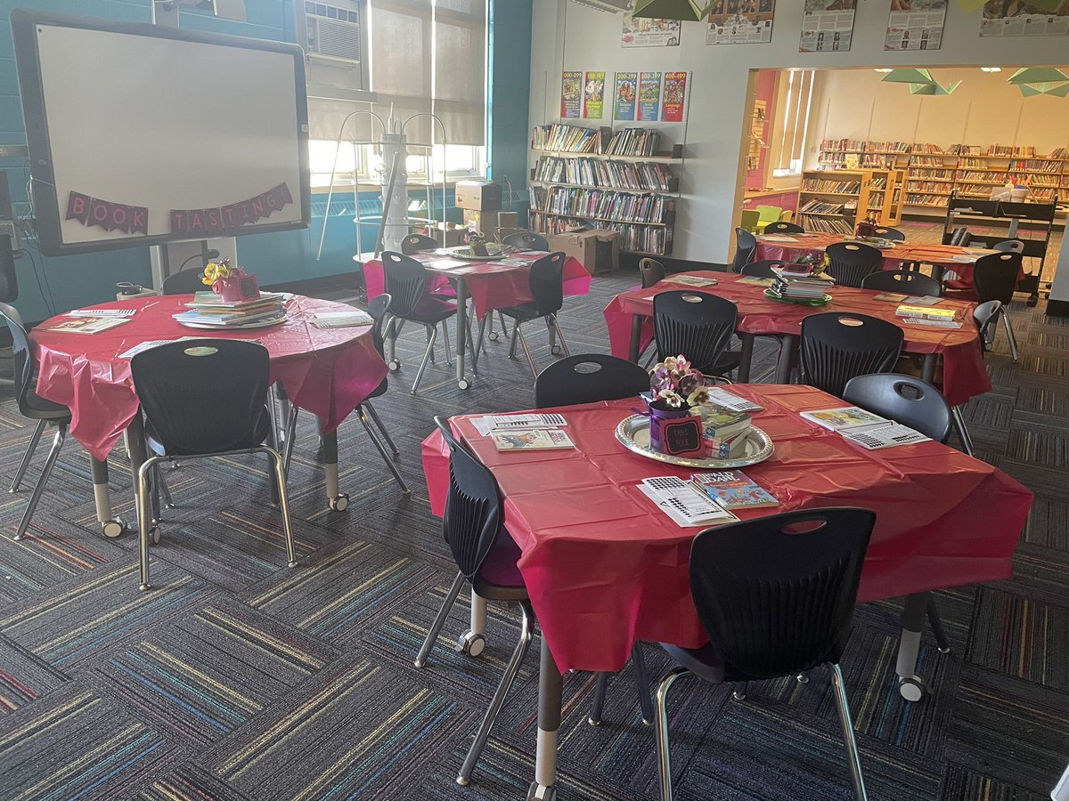 Excited to kick off <a href="/BlaydonPs/">BlaydonPS</a> book tasting tomorrow! You can’t taste a book by its cover but you can learn how to choose books that are just right for you and discover new interests! Stay tuned for more! <a href="/LC2_TDSB/">Learning Centre 2</a> <a href="/tdsb/">Toronto District School Board</a> <a href="/TDSBLibrary/">TDSB Library Learning Resources</a>