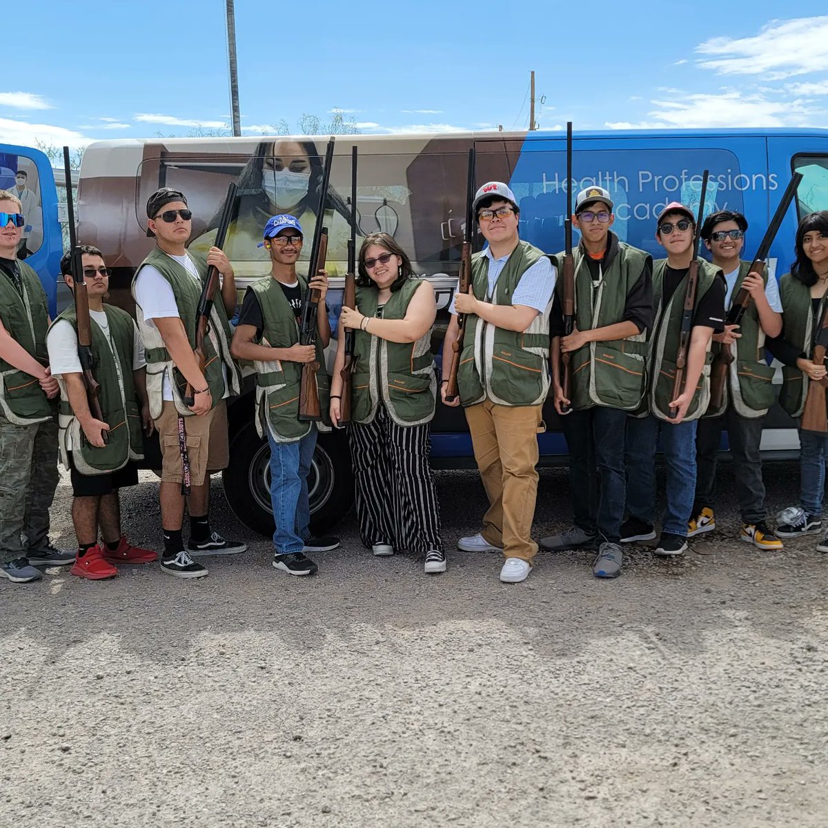 ehs_4h's tweet photo. I am sooo proud of my Eastlake 4H shotgun Team!!! They did amazing at the Lions club trap shoot, and 7 of them had picked up a shotgun for the first time 4 weeks ago. The others for less than 2 years. Congratulations you guys!!! @Eastlake_HS @EHSFalconSports https://t.co/RezRXc1L4U