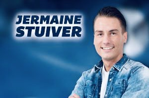 15 oktober 2022 - 17:30uur
Derde Helft na afloop <a href="/VVDOSK/">DOS Kampen</a> - <a href="/whcwezep1/">WHC Wezep</a> 
Zanger Jermaine Stuiver
De in Apeldoorn geboren en getogen zanger Jermaine Stuiver is geen onbekende in de muziekwereld. 
Een zanger met een groot reportoire van lekkere meezingers tot dans en feestnummers.