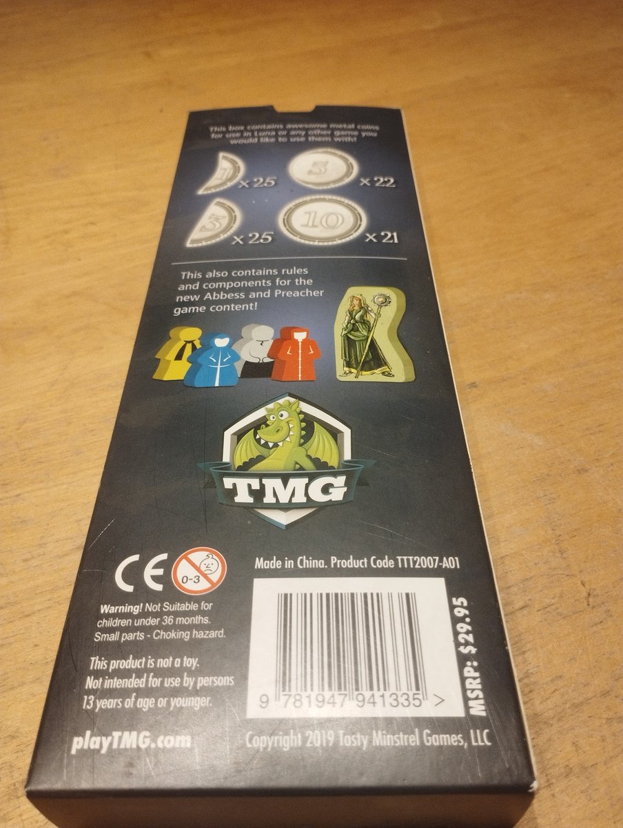 Hall__Games's tweet photo. Sadly we do not have a booth this year in Essen at #SPIEL22. But LUNA DELUXE + EXPANSION can be purchased at the booth of @pegasusspiele!!!
Check booth M 110 in hall 3 for more infos!
The game comes in German and English language! Only a few copies left!!!
#Boardgames #StefanFeld https://t.co/LWZ6DpQiX5