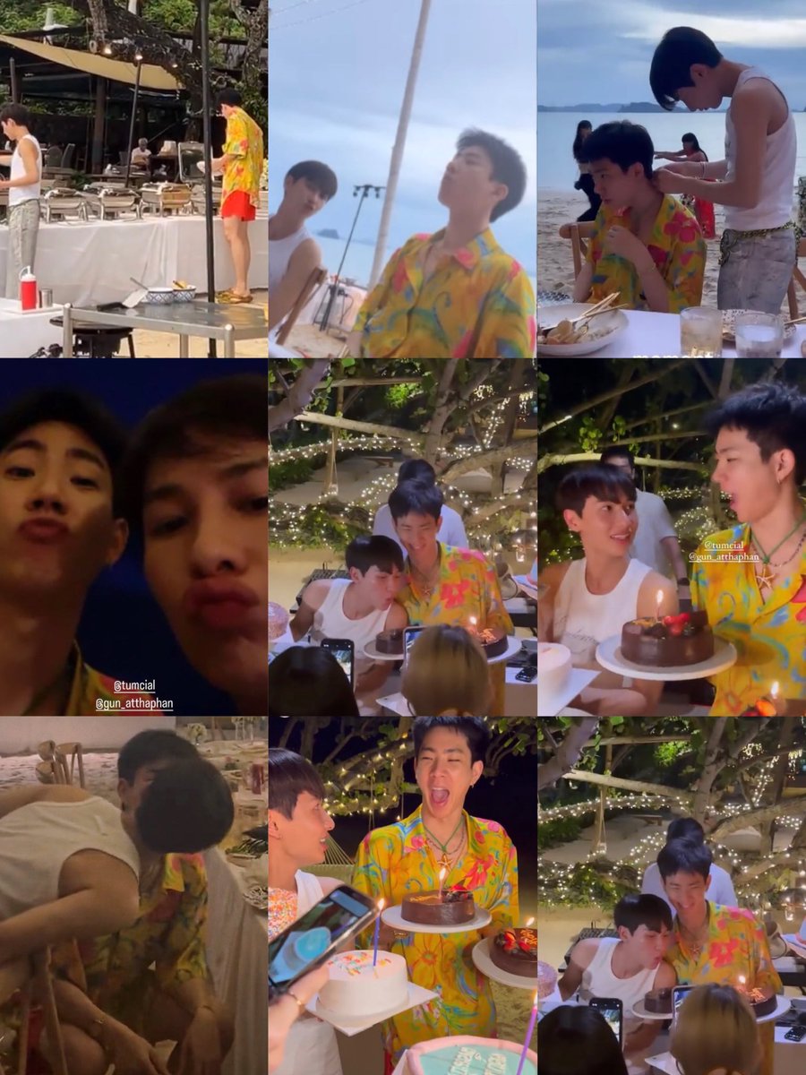 AMPG2ForeverU's tweet photo. แด���ด้อมออฟกัน : บอกใจตัวเองว่าไม่อิจฉา ฝืนใจบอกใจ ว่าเราต้องไม่อิจฉา 😂😂

ทะเลกระบี่หวานมากกกกกกกกกก มดกัดแบบเหมาโรงงานน้ำตาลทั้งประเทศไทย น่ารักมากกกก ชั้นเขินขิต แบบแอบฟินนะ ข้างบ้านแลงงงงง วันเกิดเค้กหวานมากก 👬🔥☺️🌊 https://t.co/u0zu0xnrND