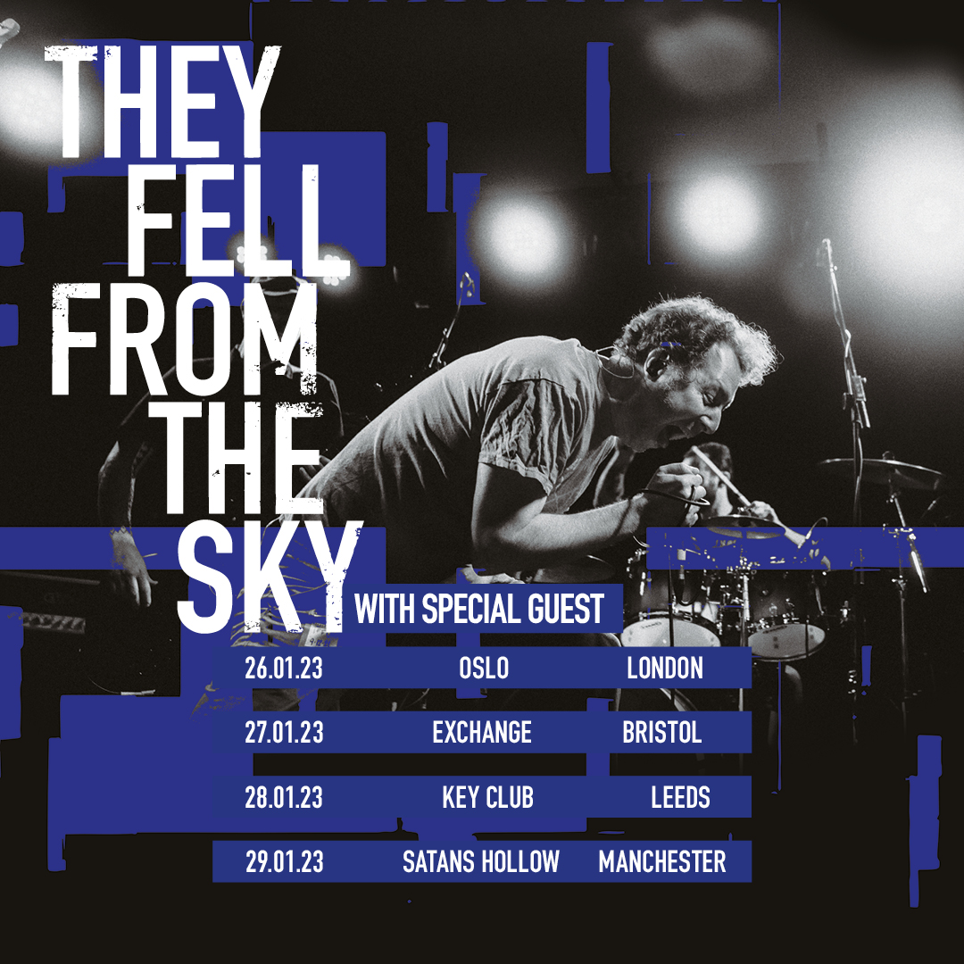 Formed of members from Hundred Reasons and Bullet For My Valentine, post-hardcore band <a href="/TFFTSband/">They Fell From The Sky</a> have announced their debut headline tour which features a stop at <a href="/OsloHackney/">Oslo Hackney</a> on 26th January!

Tickets are on sale now: bit.ly/3EcPwrG