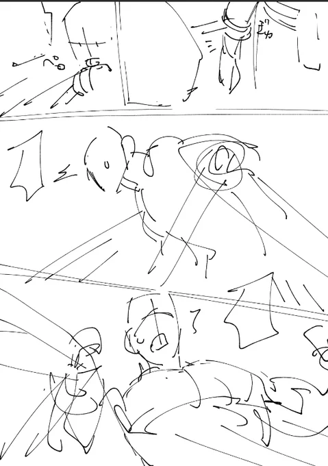 導入っぽい感じのだけ描いて支部にまとめようかな 