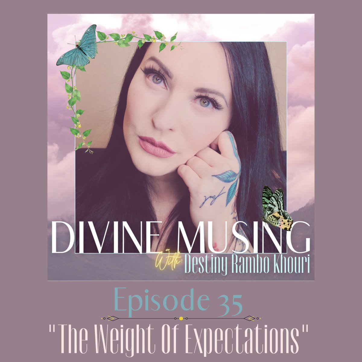 Divine Musing Episode 35: The Weight Of Expectations is live!! 

I discuss the weight of the expectations we feel are put on us, as well as the expectations we place on those
around us. 

Click the link to watch, or head to where you listen to Podcasts!

youtu.be/-8CPmIFxZow