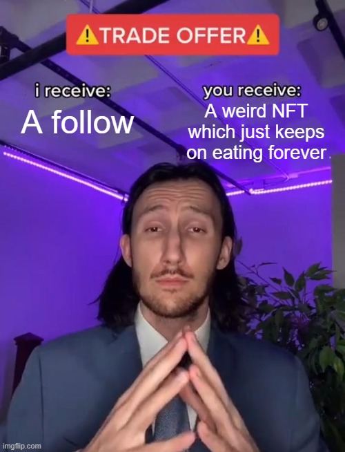 MetaEaters's tweet photo. Check our profile for a sneak peak! 😂

#NFT #NFTs #NFTGiveaway https://t.co/CDjR0Ao2H9