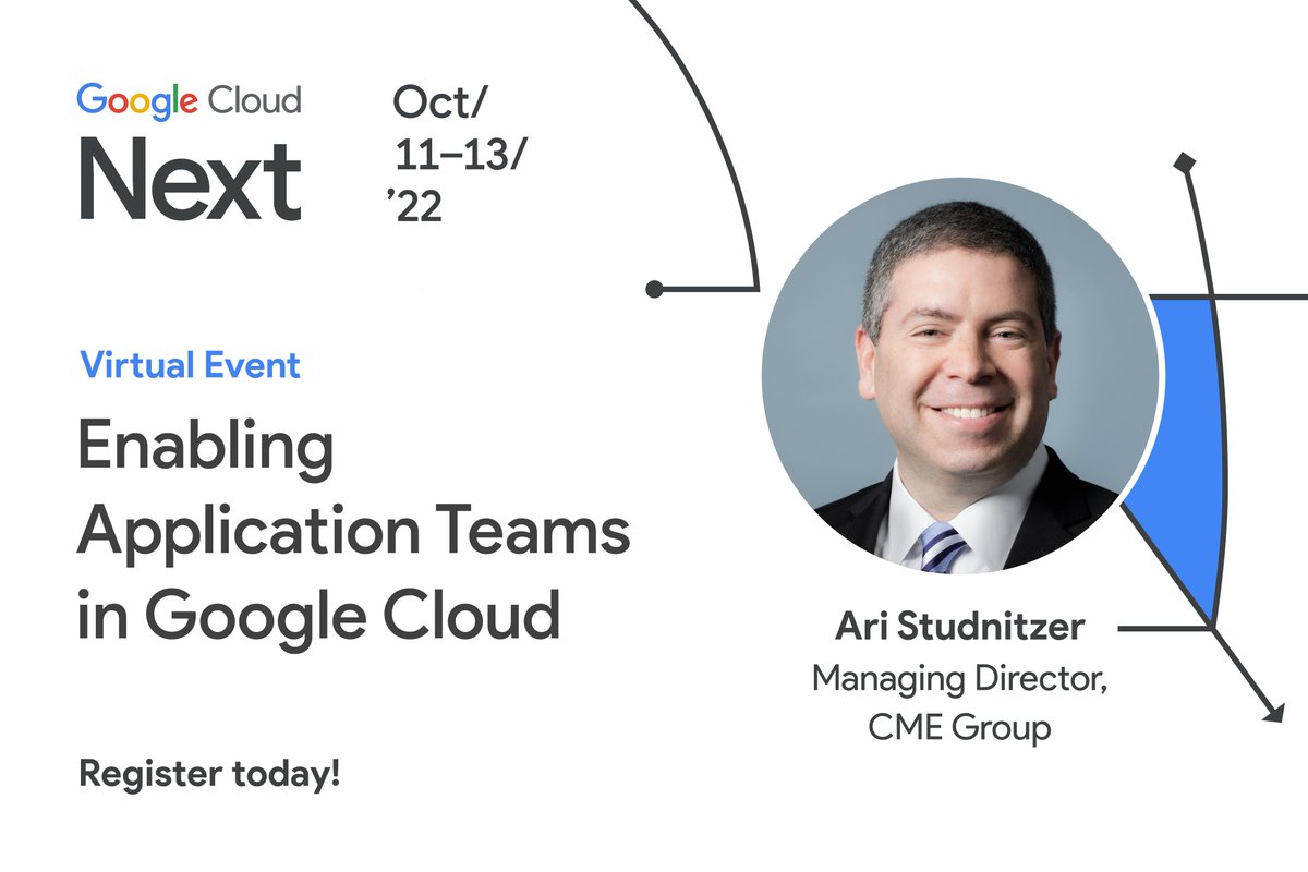 DeloitteOnTech's tweet photo. At #GoogleCloudNext, Deloitte will feature CME Group’s Ari Studnitzer in a live session unpacking their move to @googlecloud and how a dedicated client experience team was key to success. Register: https://t.co/rAq5lF0rKE https://t.co/ICQKsMhglM