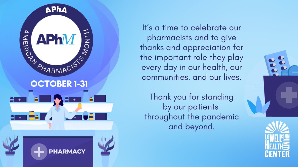 American Pharmacists Month is the month of October. During this month, we acknowledge the important role that pharmacists play in the overall health of the patients that they serve.