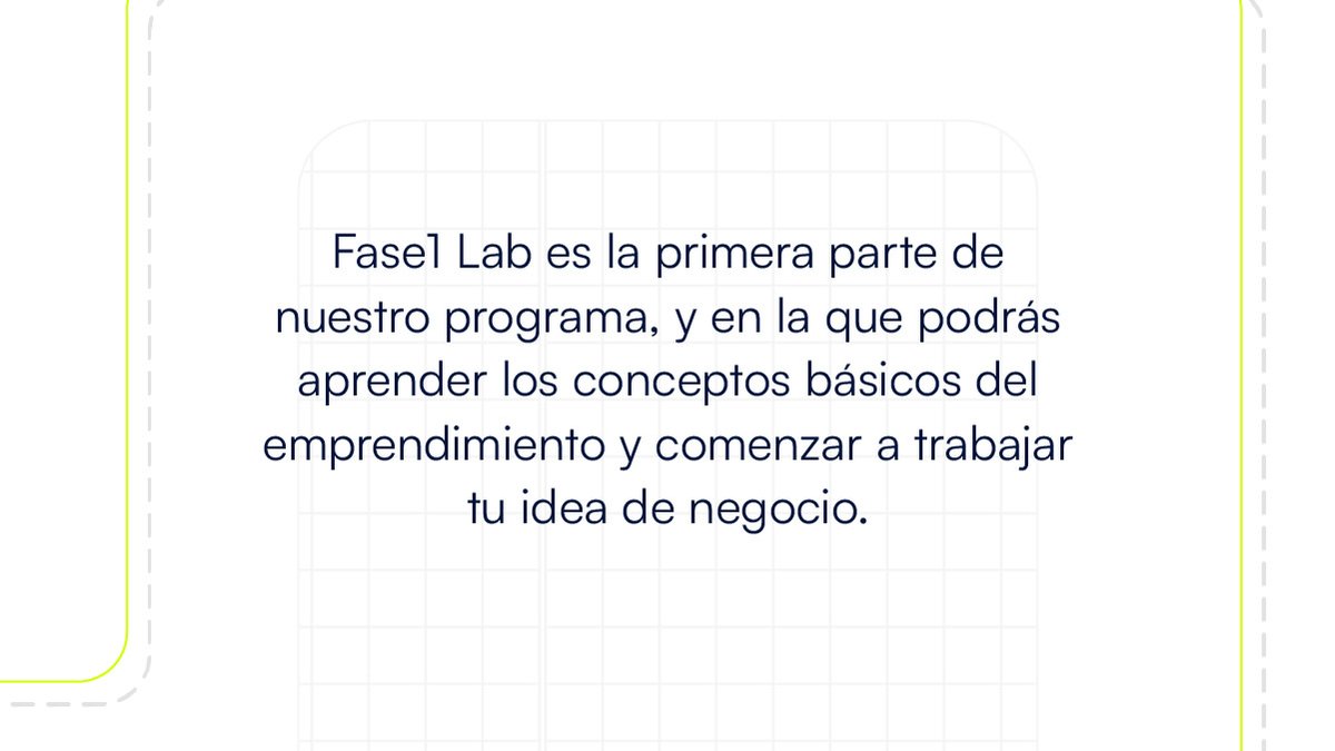 fase1org's tweet photo. 🧵1/2 #Fase1Lab es la primera parte de nuestro programa y el #PuntoDePartida para poder solicitar a nuestra incubadora #Fase1Intensive
Regístrate en el enlace en la bio ⬆️
🚨 ¡Pronto tendremos más temas! 🚨 https://t.co/xF7EShjy1M