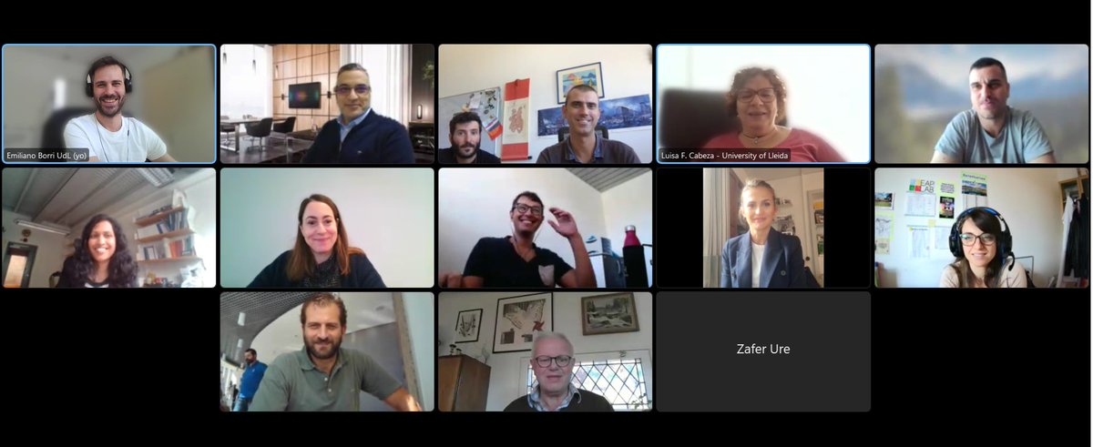 Today the <a href="/SWSheating/">SWSheating</a> team joined together to discuss progress done on the development of a novel #seasonal thermal #energystorage to increase the share of #renewable in #buildings.