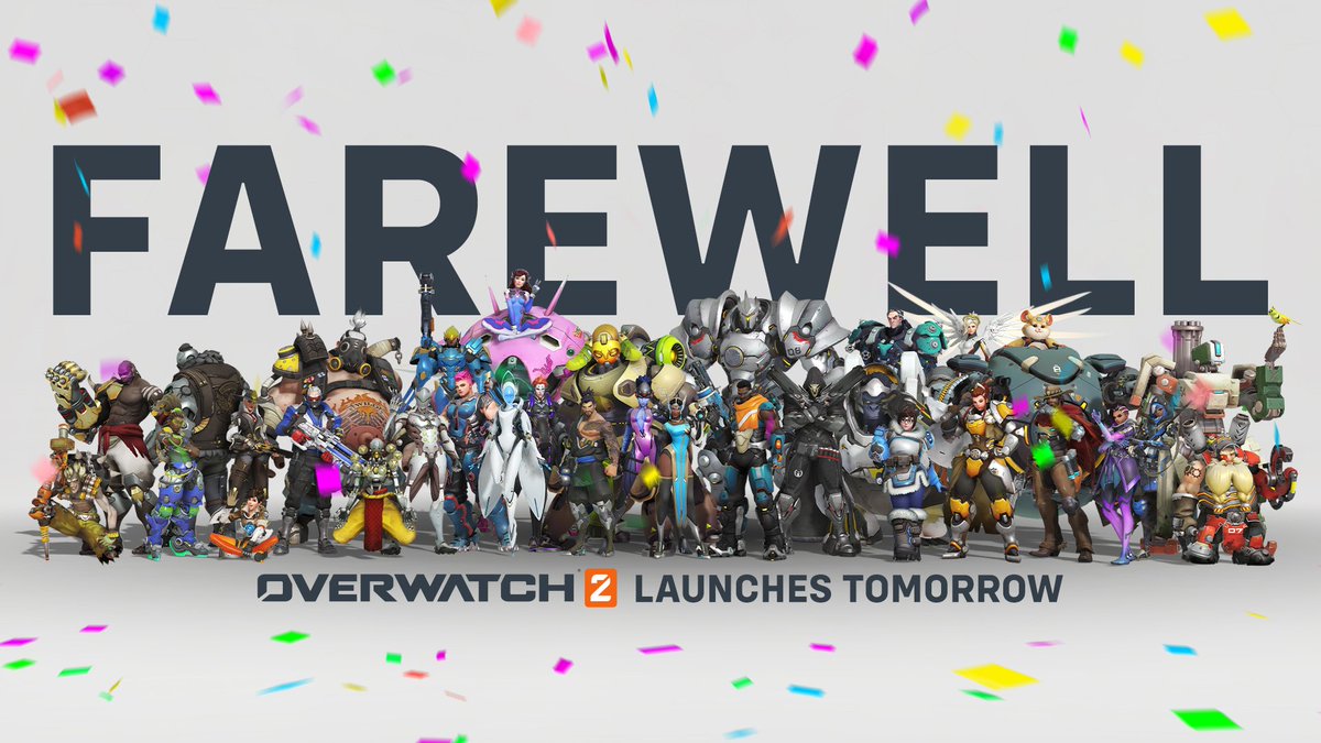 OWCavalry's tweet photo. Farewell, @PlayOverwatch 🥹

Servers will be back online for Overwatch 2 tomorrow afternoon.

From Cavalry, we'll #SeeYouOnTheOtherSide. https://t.co/CuOCKmJOlo