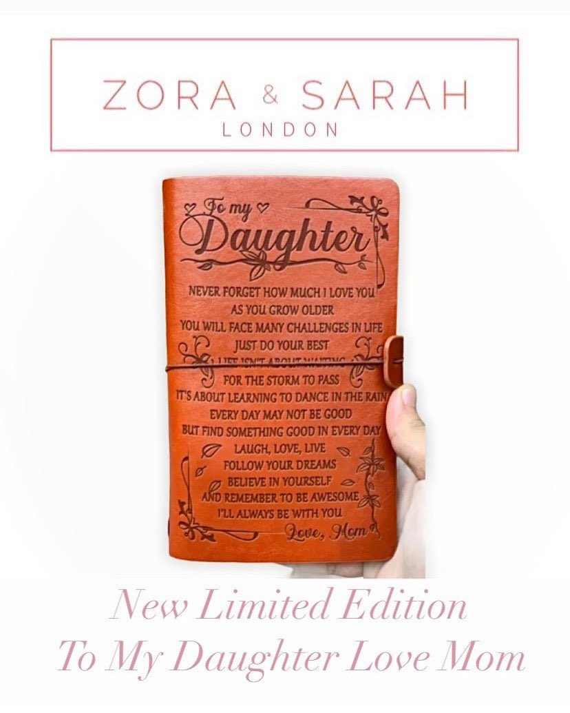 ZoraSarahLondon's tweet photo. 25% off clearance sale from my #etsy shop: Leather bound Accent Design To My Daughter Diary Journal Handcrafted Love Mom https://t.co/2SDgpA9Rxs #halloween #sales #retweet #sale #clearance https://t.co/qLYgdvFQCO