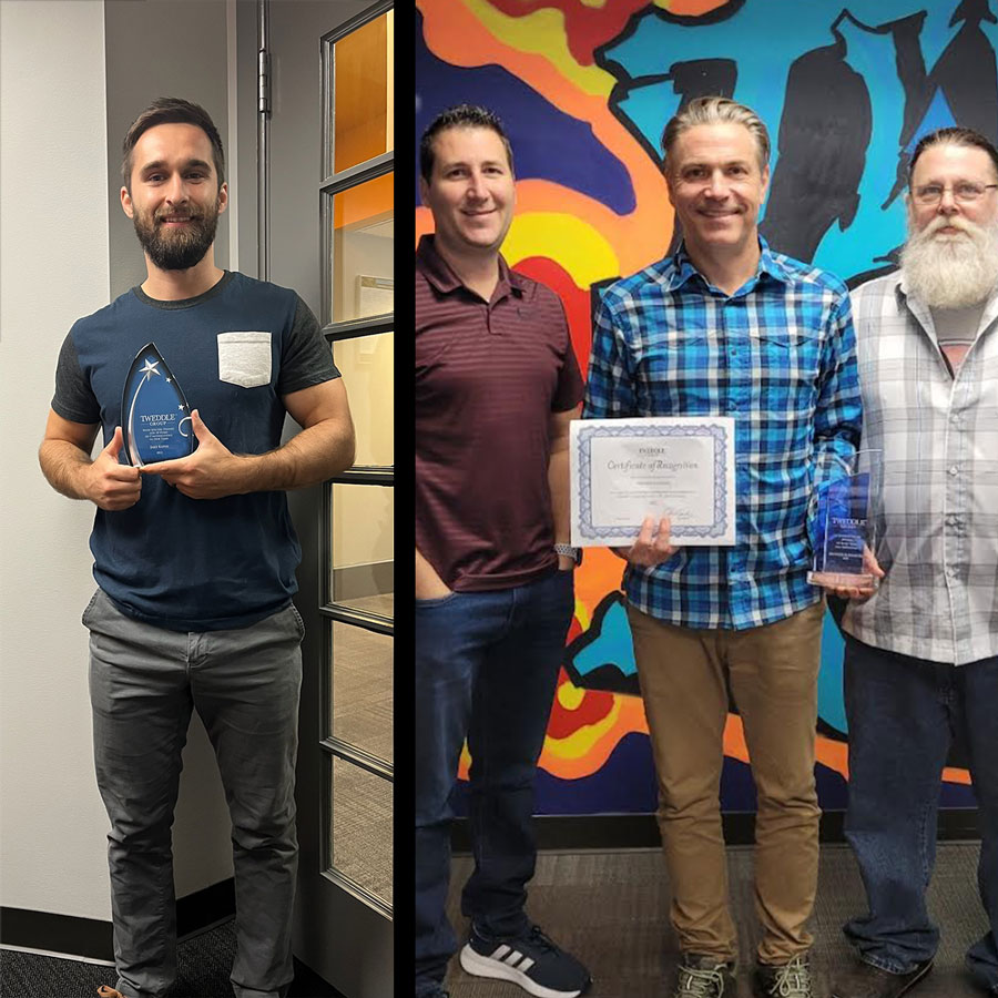 TweddleGroup's tweet photo. Please join us in congratulating Mike Alexander on twenty years and Jake Kopek on ten years at Tweddle Group. Their dedication and expertise make our team stronger!
.
.
.
#TweddleGroup #Anniversary #CGI #ProgramSpecialist #CustomerSupport #ProductSupport #Video https://t.co/nuZLrsWUFe