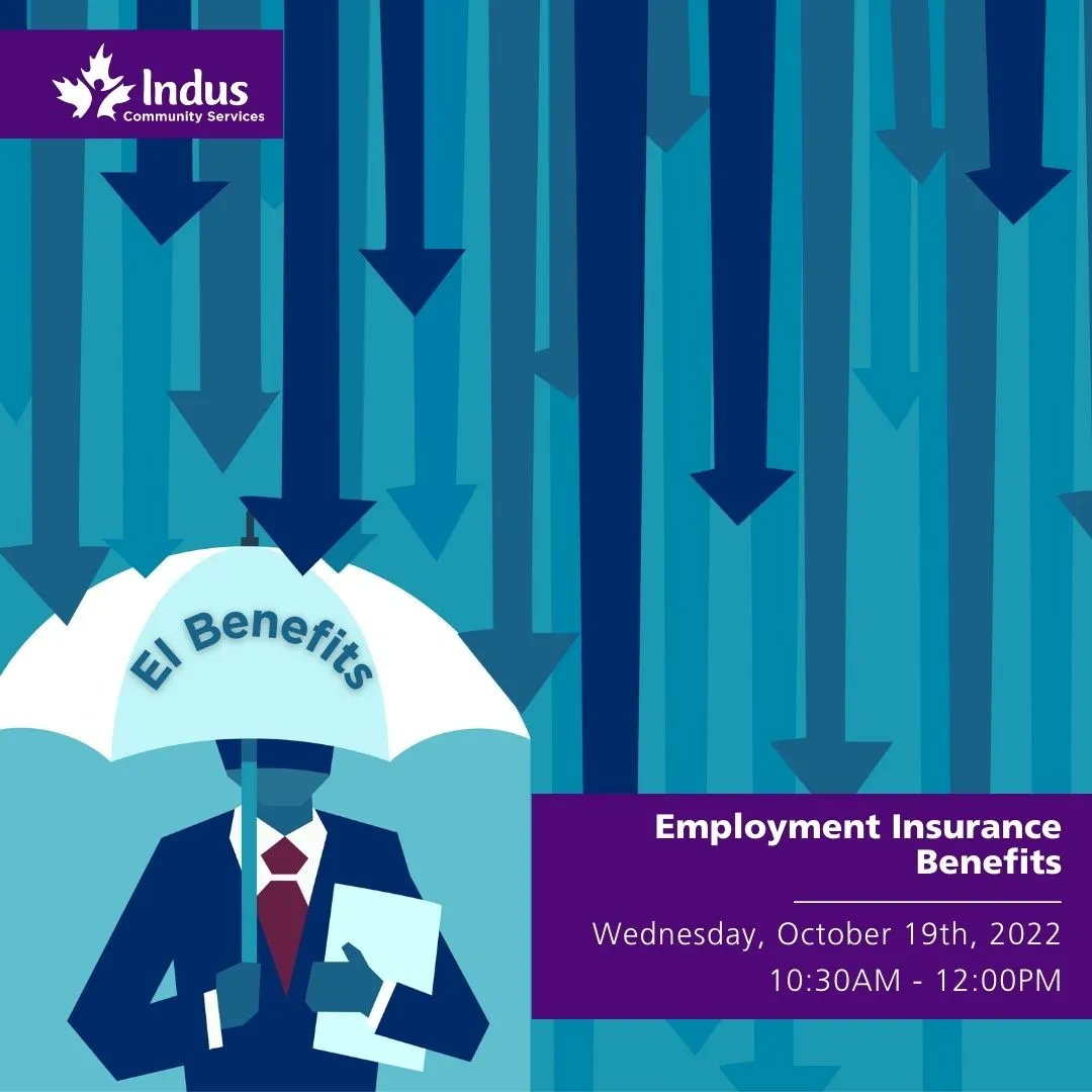 Indus_Helps's tweet photo. Join our webinar on Employment Insurance and learn about:
-Employment Insurance benefits types & eligibility.
-Online application
-NO Reports
-Respective responsibilities
-Earnings during benefit period
-Benefit repayment
Register Here: https://t.co/evx5mIhPFW
#IndusHelps https://t.co/BugKJ03pAk