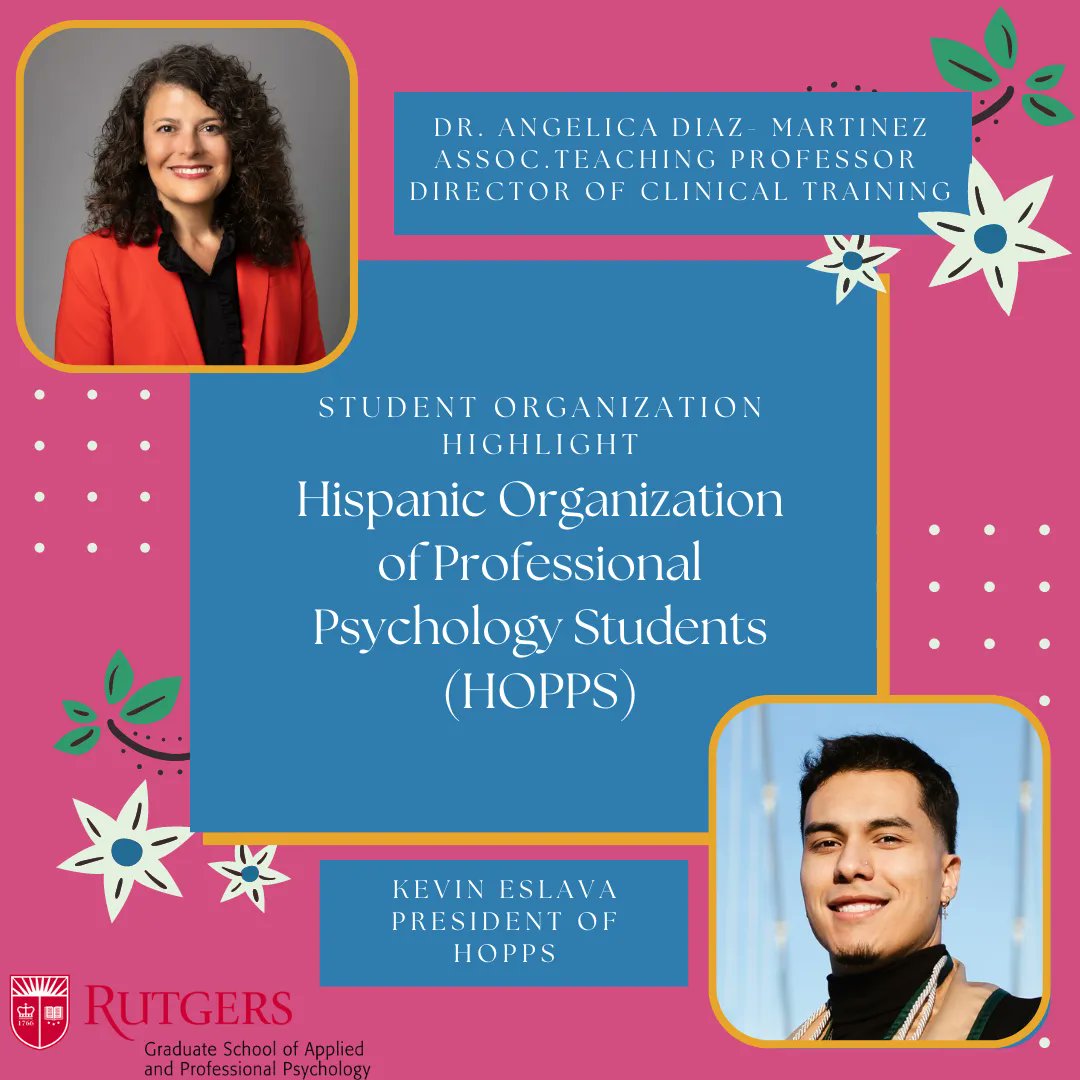 RutgersGSAPP's tweet photo. Today we showcase #StudentOrgs at #GSAPP! HOPPS aims to support and educate. For contact info→https://t.co/iKqd7v9zxH
Thank you Dr. Diaz-Martinez for the HOPPS Support Fund! Make a gift: https://t.co/To3H3UcpyX
Rutgers celebrates #HispanicHeritageMonth!→https://t.co/ELDKwvmlhF https://t.co/R2MRngM7B3