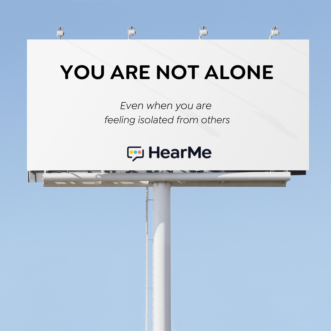 Just a reminder for #MindfulnessMonday 🤍 you are not alone. If you need someone to talk to, HearMe is here for you.

#mindfulness #mentalhealth #mentalhealthmatters #mentalhealthresources #youarenotalone #anxiety #depression #endthestigma