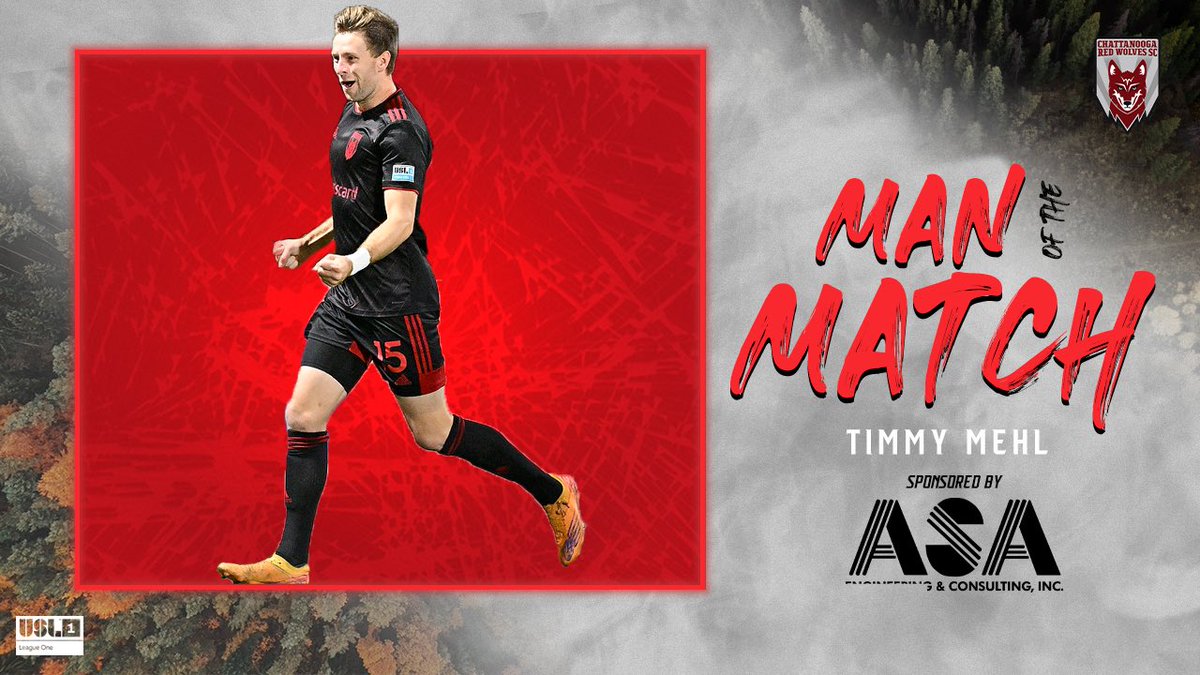 ChattRedWolves's tweet photo. The Mehl-man always delivers 👏 @TimmyMehl
#ManOfTheMatch #DaleTimmy https://t.co/CMvvRtTics