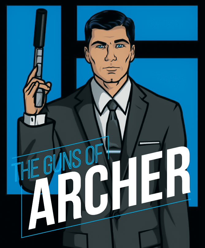 GunUp's tweet photo. The Guns of Archer - GetZone - https://t.co/510sgrdXjE #archershow #guns #pistols #gunsinmovies https://t.co/5aR2L3ZAvA