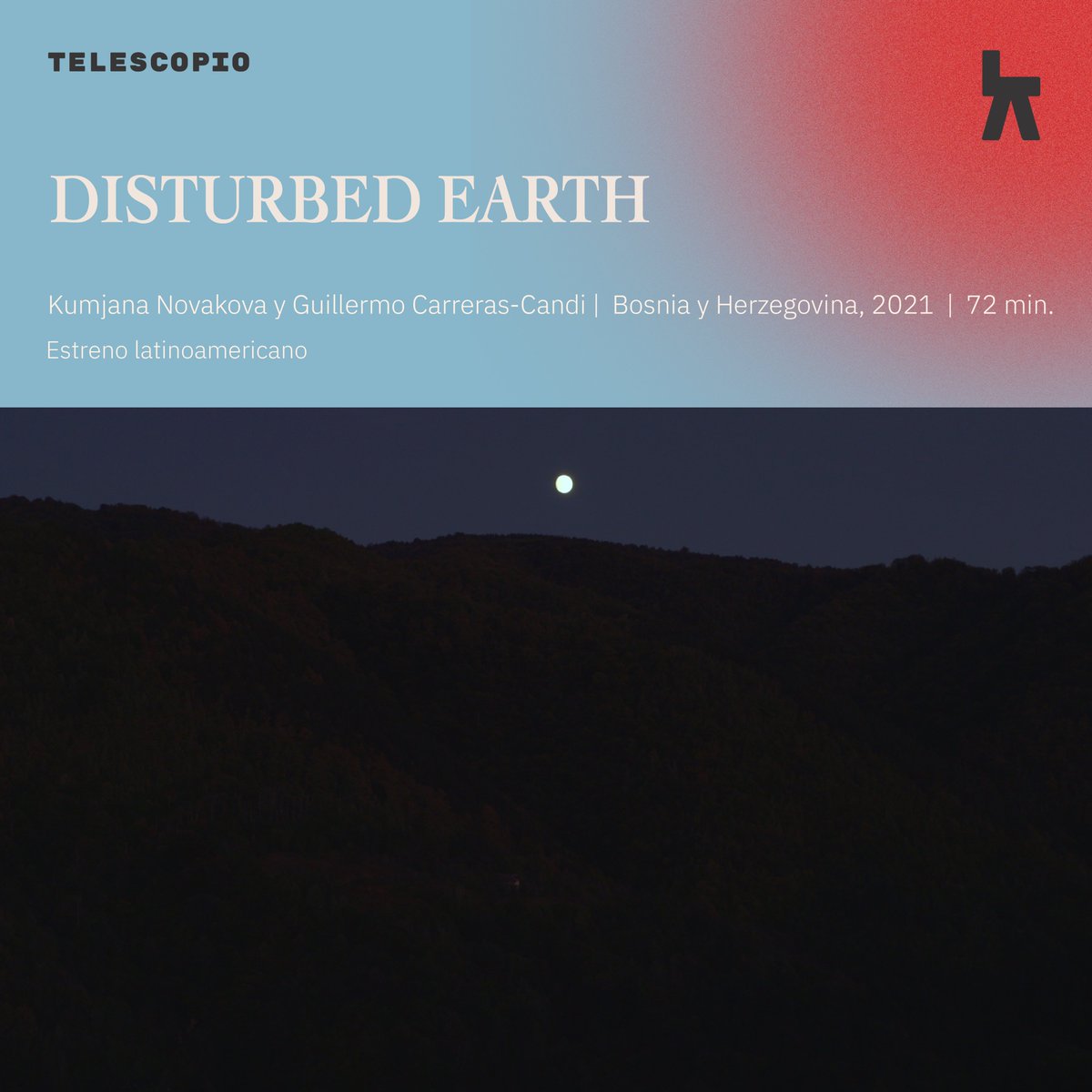 LimaAlternaIFF's tweet photo. ★ TELESCOPIO ★

- “Disturbed Earth”, de Kumjana Novakova y Guillermo Carreras-Candi (🇧🇦Bosnia y Herzegovina, 2021, 72 min)
- “Inventory”, de Darko Sinko (🇸🇮Eslovenia, 2021, 106 min)
- “Moosa Lane”, de Anita Mathal Hopland (🇵🇰Paquistán, 2022, 86 min)

#3LimaAlterna https://t.co/E8HKZONRwD