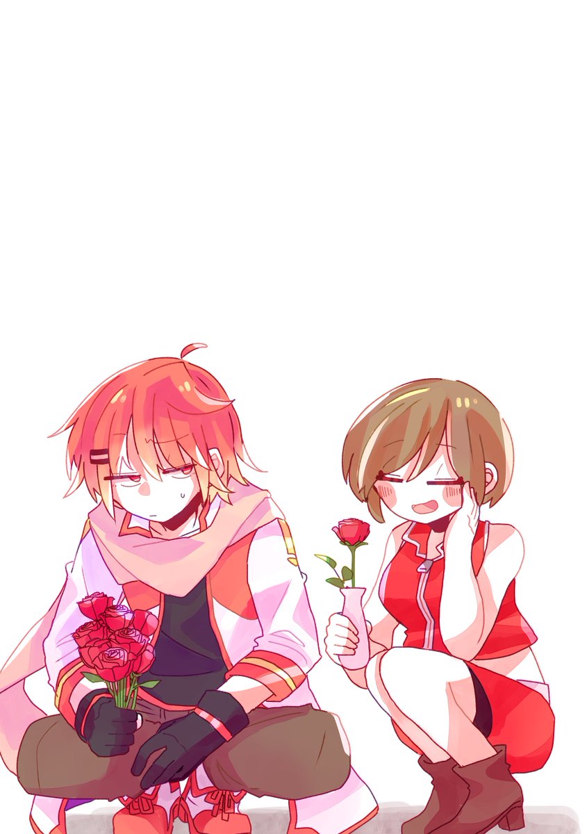 メイコ(VOCALOID) 「10 #144_AKAITO 」|皐月うさぎのイラスト