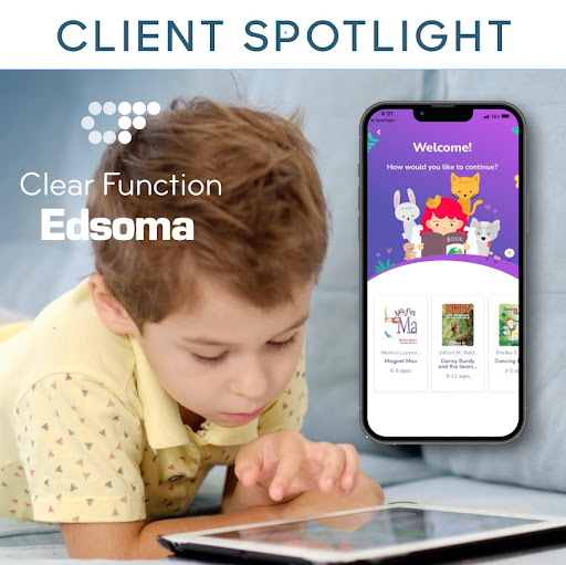 clearfunction's tweet image. Edsoma is less than 30 days away from launch! Make reading an event the whole family will love.
Make your digital product idea a reality! Follow the link in our bio to see how Clear Function can help your company succeed.
#Edsoma #raisereaders #earlyreaders #younginnovators
