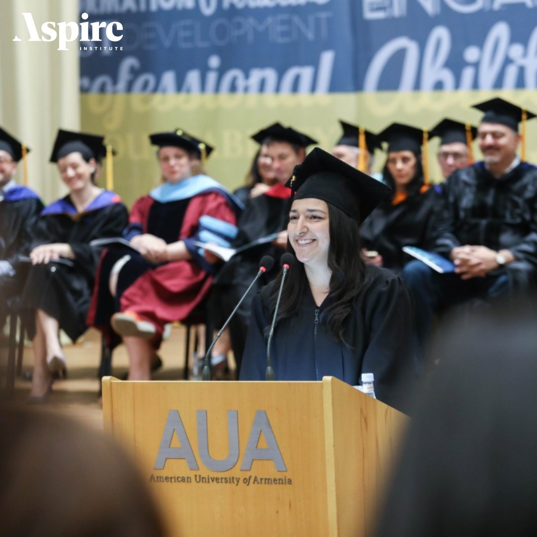 aspire_leaders's tweet photo. This #MondayMotivation, we share some words of wisdom from ALP '21 alumna , Shushanna Arakelyan. Learn more about her journey and how she continues to take advantage of opportunities and impact her community: https://t.co/ec2qcLrJN6 #aspireleadersalumni #youthopportunities https://t.co/4b2z37jMsC