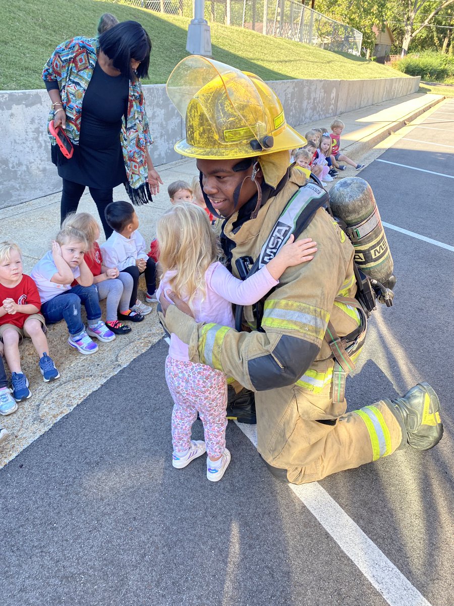 Over the next few weeks we will be participating in this years fire 🔥 prevention Week/Month “Fire won’t wait. Plan your escape” We will be attending the day cares and schools with this message. Our first stop this morning was at First United Methodist Daycare F.U.M.C.