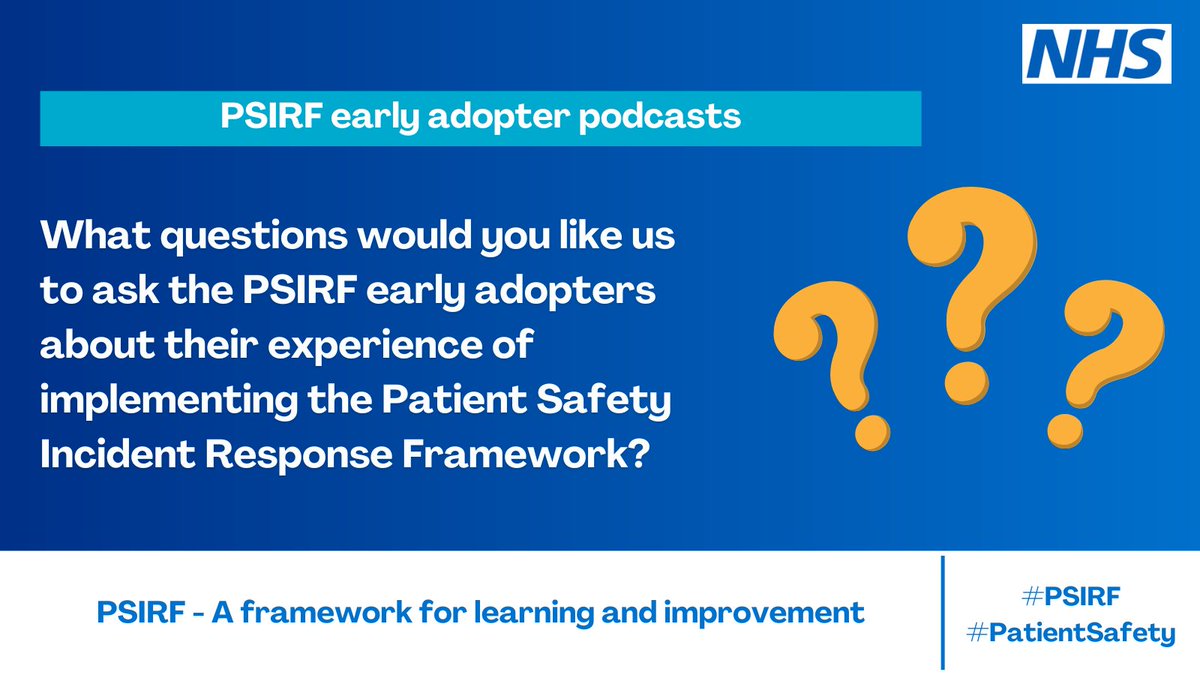 NHS Patient Safety tweet media