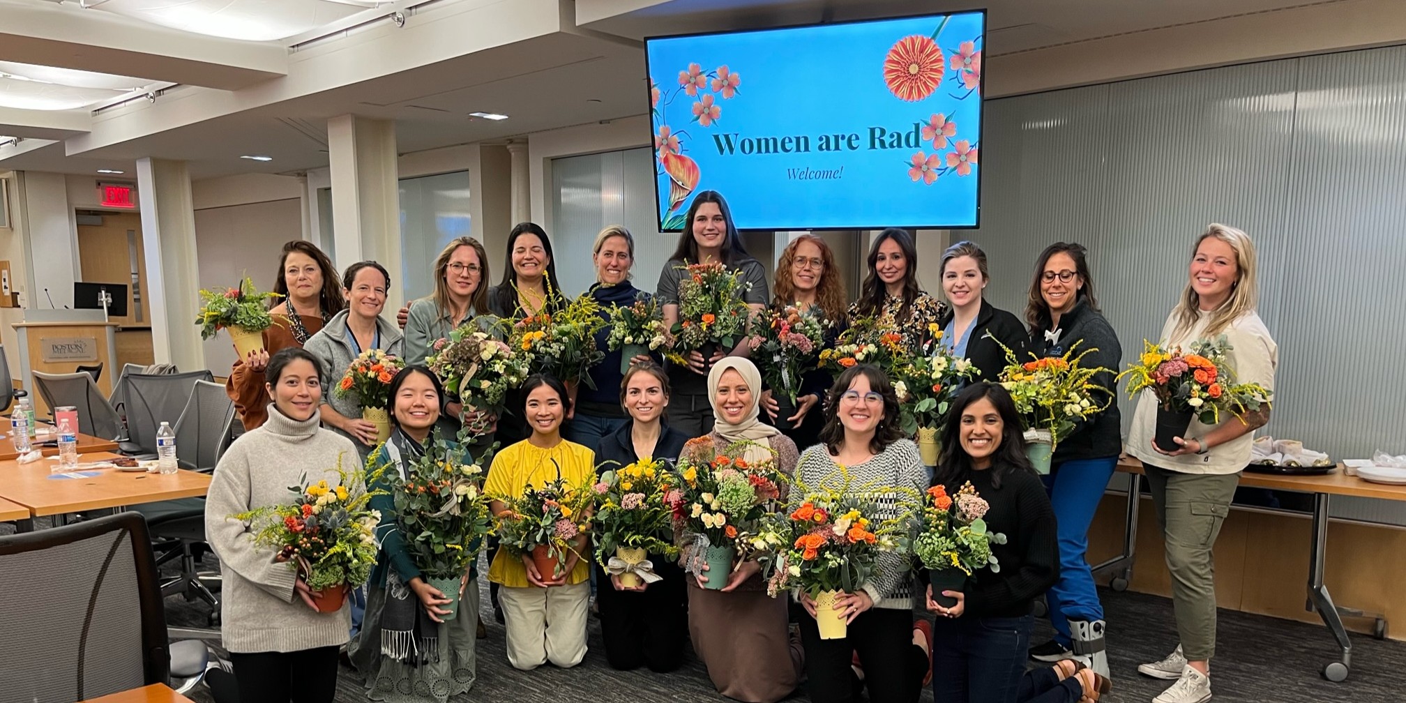BU Radiology on Twitter "Our Women Are Rad group held a lovely fall