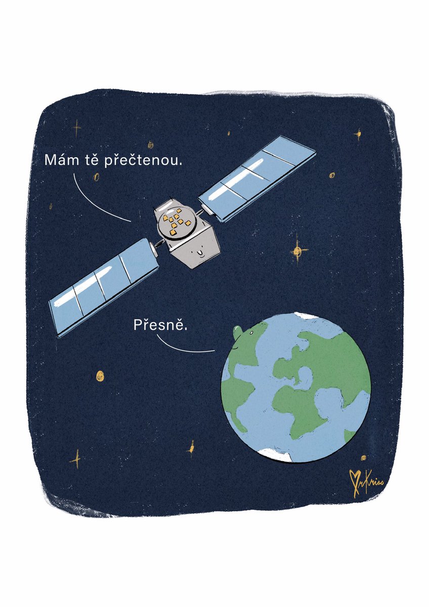 BaraUrbanova's tweet image. Tak a máme zahájenou výstavu a #EUSpaceWeek může začít. K vidění před sněmovním sálem. Fakt se těším na jednání sněmovny a výrazy kolegyň a kolegů.
Zejména u téhle ilustrace, kterou umím skvěle odprezentovat:
“Přesně! Chápeš to?! PŘESNĚ!”