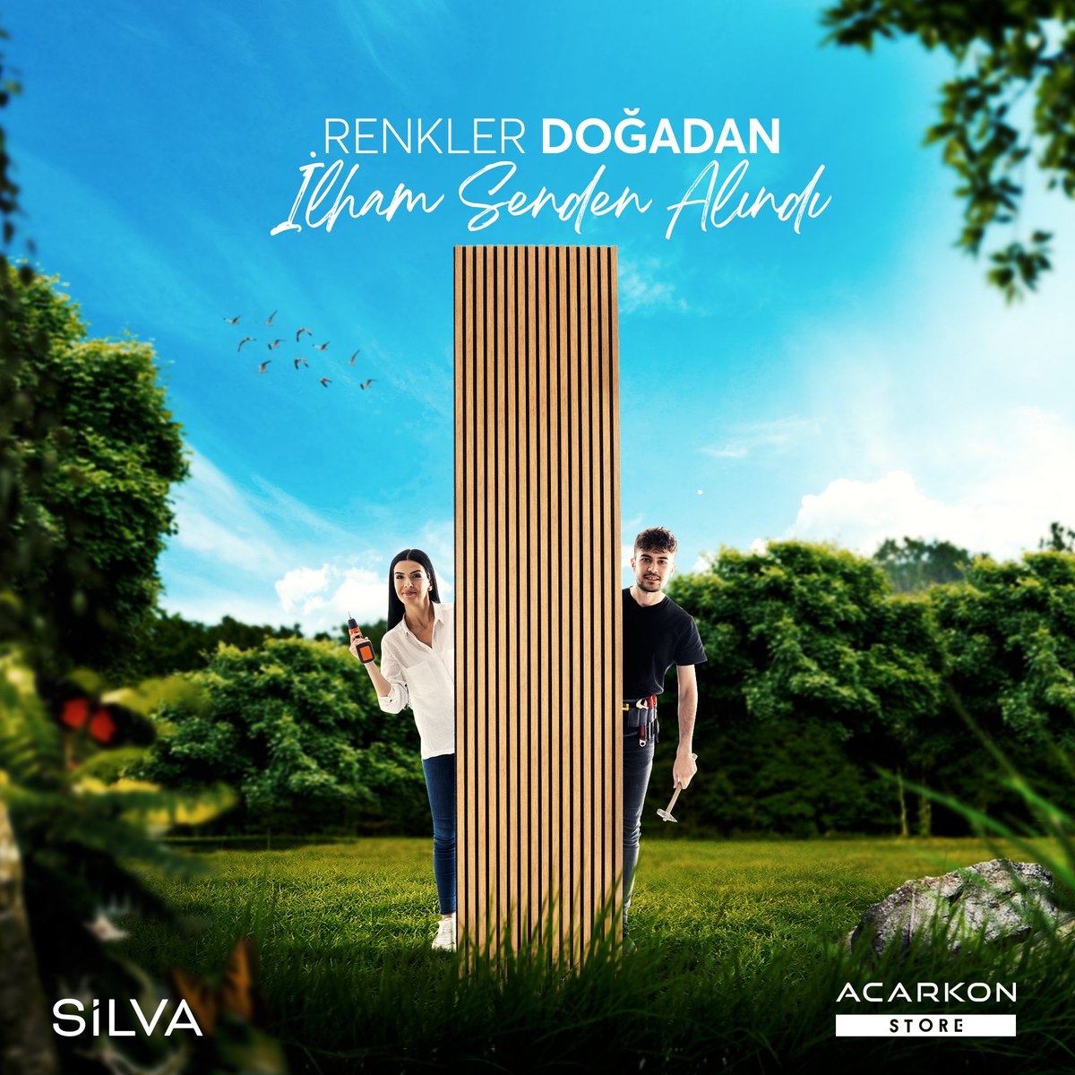 Renkler doğadan, ilham senden alındı! 
Yeni Acarkon Store ürünü Silva ile gürültüsüz atmosferlere sahip olun.

acarkon.com

#Acarkon #Dekorasyon #Parke #Ahsapparke #Duvarpaneli #Plywood #evdekorasyon #dekoratif #duvarprofili #office #ofisdekor #duvarprofilleri